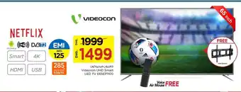 Nesto Videocon UHD Smart LED TV E65EP1100 offer