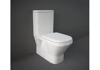Rak Ceramics Rak-jumeirah close coupled water closet s-trap 70cm set offer