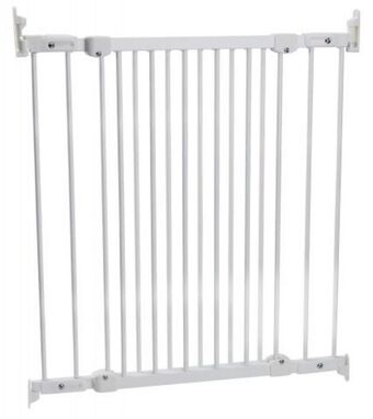 JYSK Child safety gate salene 67-105cm white offer