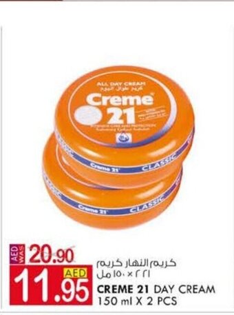 KM Trading Creme 21 Day Cream 150 ml x 2 Pcs offer