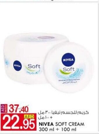 KM Trading Nivea Soft Cream 300 ml + 100 ml offer