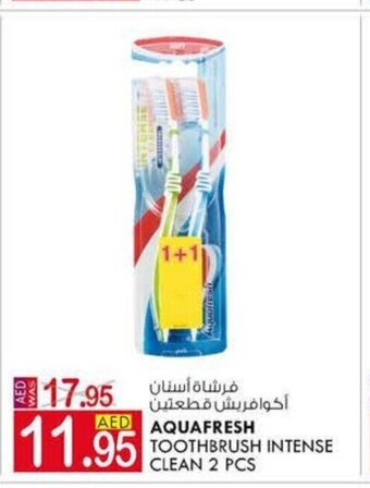 KM Trading Aquafresh Toothbrush Intense Clean 2 Pcs offer