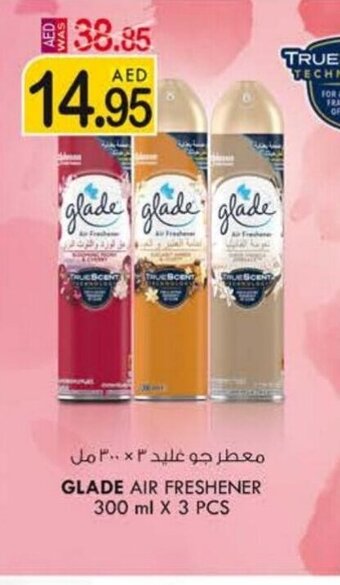 KM Trading Glade Air Freshener 300 ml x 3 Pcs offer