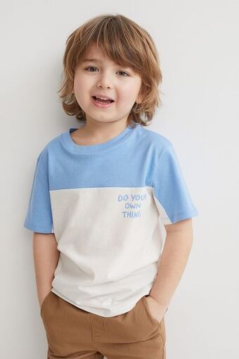 H&M 3-pack cotton t-shirts offer