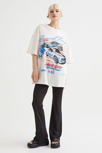 H&M Oversized printed t-shirt offer