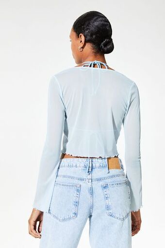 Mesh cardigan offer at H\u0026M