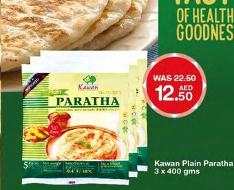 Kawan Plain Paratha 3 x 400gms