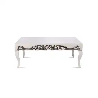 Homes R Us Carmen coffee table - cream offer