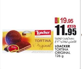 KM Trading Loacker Tortina Original 126g offer