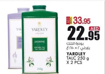 KM Trading Yardley Talc 250g x 2pcs offer