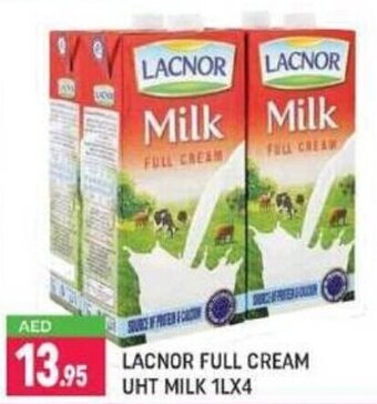 Shaklan Lacnor full cream UHT milk 1LX4 offer