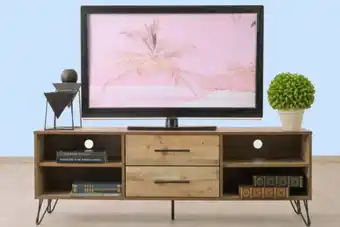 United Furniture Mambo tv cabinet (light brown) offer