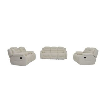 Royal Furniture Gc 853 leather recliner set offer