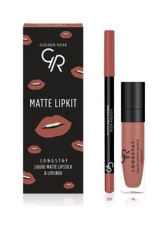 Noon Long stay liquid matte and lipliner lipkit set multicolour offer