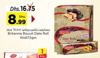 Nesto Britannia Biscuit Date Roll 10x67.5gm offer