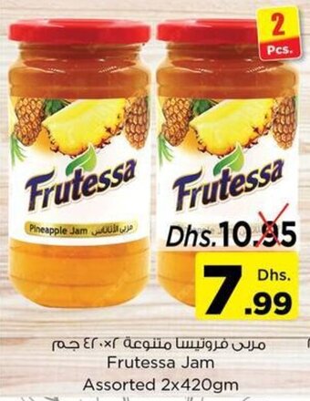 Nesto Frutessa Jam Assorted 2x420gm offer