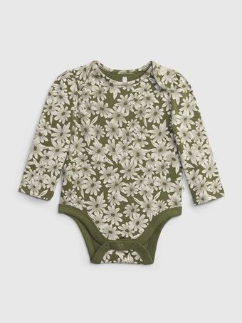 Baby 100% organic cotton mix and match printed bodysuit