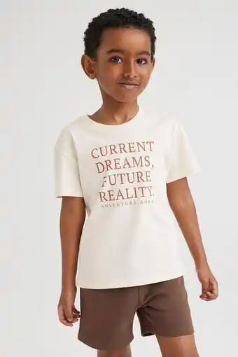 H&M 2-piece t-shirt and shorts set offer