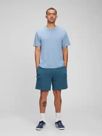 GAP French terry cargo sweat shorts offer