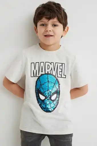 H&M Reversible sequin t-shirt offer