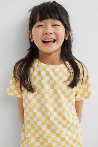 H&M 5-pack printed jersey tops offer