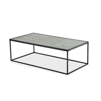Homes R Us Sara engineered wood coffee table - black offer