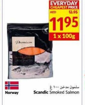 Viva Scandic smoked salmon 100g offer