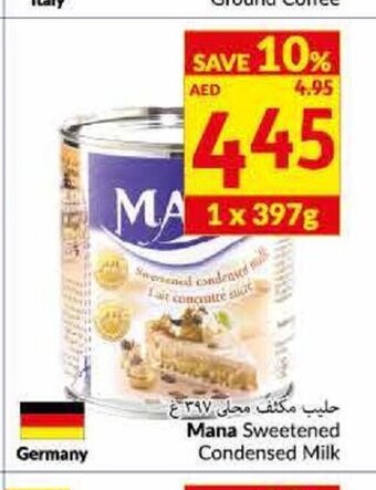 Viva Mana sweetened condensed milk offer
