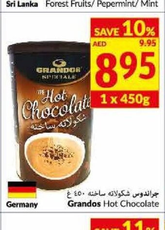 Viva Grandos hot chocolate 450g offer