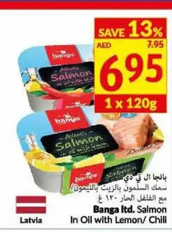 Viva Banga ltd. Salmon in oil with lemon/ chili offer