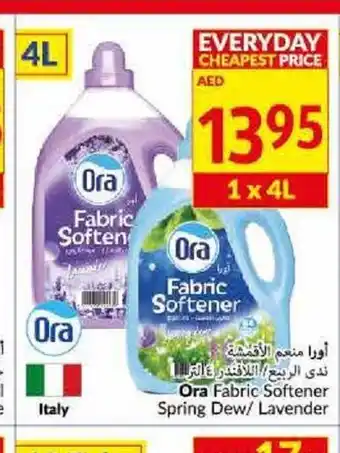 Viva Ora fabric softener spring dew/ lavender 4L offer
