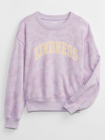 GAP Kids tie-dye graphic sweatshirt offer