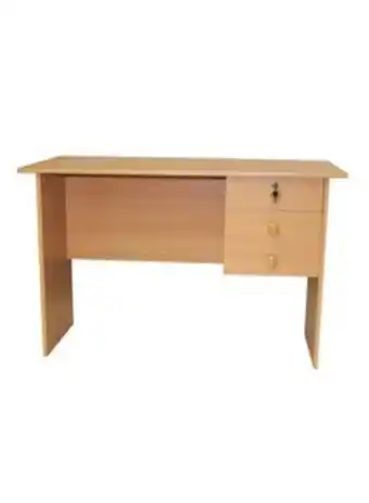 Noon Wood office desk beige 120x77x60centimeter offer