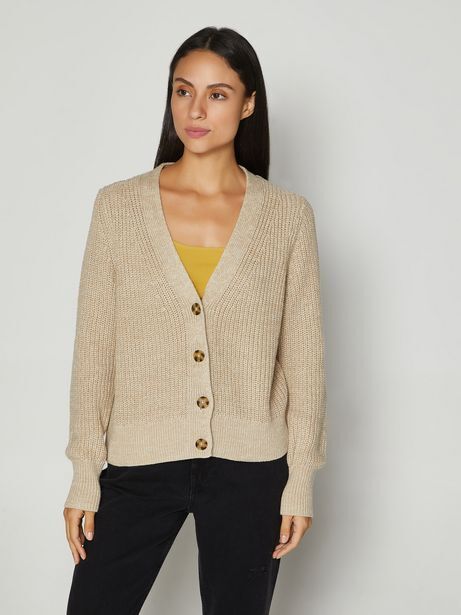 Classic cotton button front cardigan 