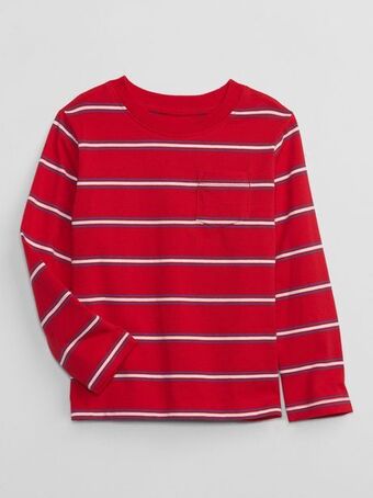 Babygap stripe pocket t-shirt