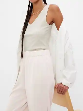 GAP Cloud light high rise wide leg pants offer