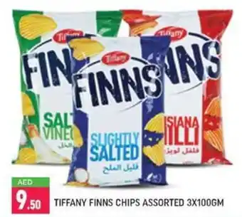 Shaklan Tiffany finns chips assorted 3x100GM offer