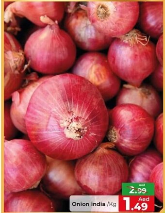 Al Madina Hypermarket Onion India/KG offer