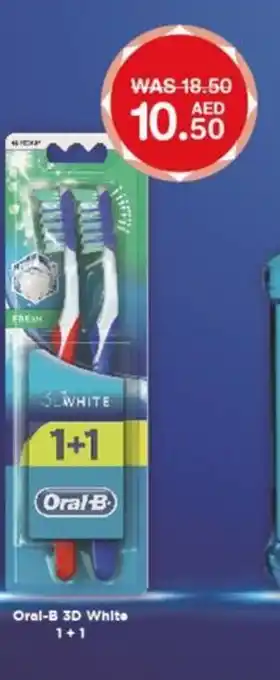 Choithrams Oral-b 3D white 1+1 offer