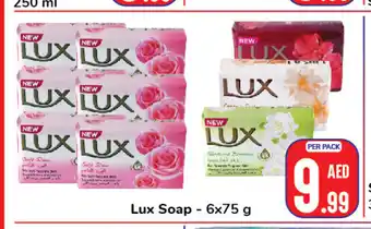 Day To Day Lux soap 6x75g offer