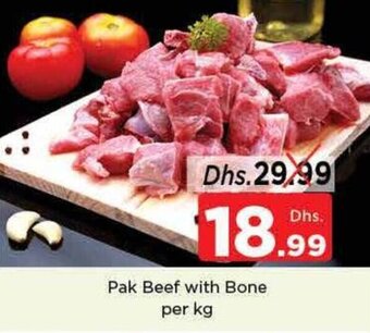 Nesto Pak Beef with Bone per kg offer