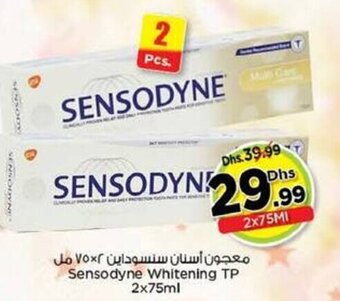 Nesto Sensodyne Whitening TP 2x75ml offer