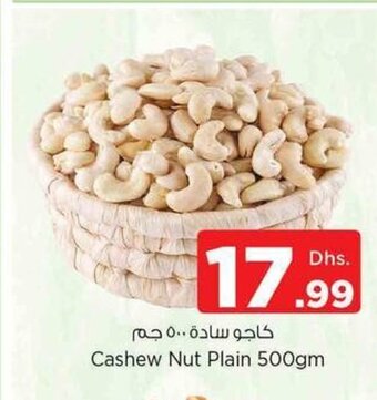 Nesto Cashew Nut Plain 500gm offer