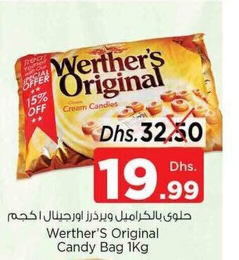 Nesto Werther's Original Candy Bag 1Kg offer