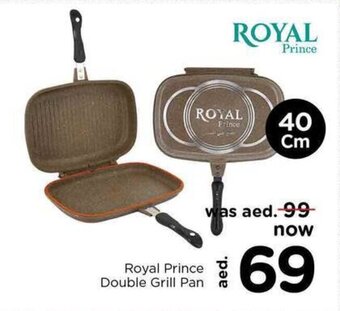 Nesto Royal Prince Double Grill Pan 40Cm offer