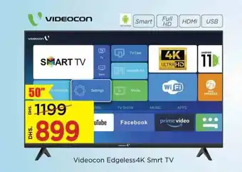 Nesto Videocon Edgeless4K Smart TV 50" offer