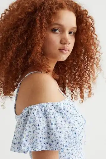 H&M Cold shoulder lacing-detail dress offer