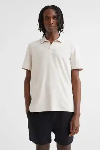 H&M Regular fit cotton polo shirt offer