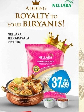 Haram Al Madeena Nellara Jeerakasala Rice 5kg offer