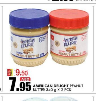 KM Trading American delight peanut butter 340g x 2pcs offer